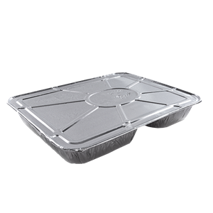 Hliníkové ALU víčko pro hliníkovou menu misku 227x177 mm