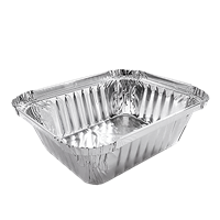 Hliníková ALU menu miska 145x120x40 mm 470 ml 