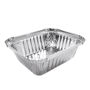 Hliníková ALU menu miska 145x120x40 mm 470 ml 