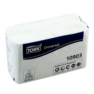 Papírové ubrousky 25x30 cm TORK uni do zás. N2