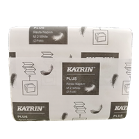 Papírové ubrousky KATRIN M2 2vr. uni do zás. N4