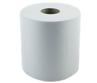 Papírová utěrka 2vr. v roli průmyslová bílá 500 útržků