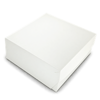 Krabice na dort papírová 22x22x9 cm ideal pack®