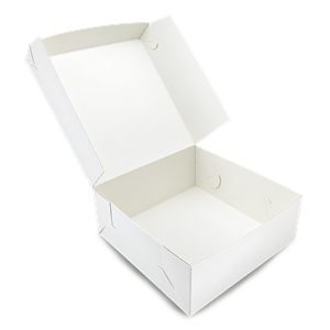 Krabice na dort papírová 22x22x9 cm ideal pack®