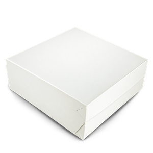 Krabice na dort papírová 28x28x10 cm ideal pack®