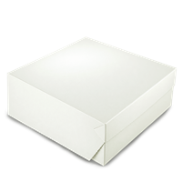 Krabice na dort papírová 25x25x10 cm ideal pack®