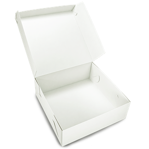 Krabice na dort papírová 25x25x10 cm ideal pack®