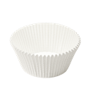 Cukrářské košíčky papírové 25x18 mm bílé