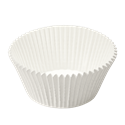 Cukrářské košíčky papírové 50x32 mm  bílé