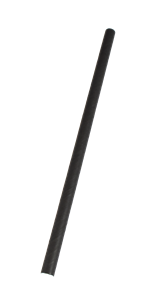 Papírové brčko JUMBO černé 8/250 mm