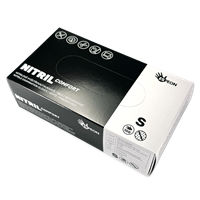 Nitrilové rukavice jednorázové ochranné vel. S bílé