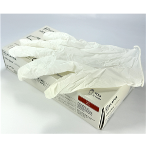 Nitrilové rukavice jednorázové ochranné vel. XL bílé