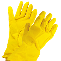 Latexové rukavice přírodní vel. M žluté