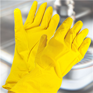 Latexové rukavice přírodní vel. M žluté