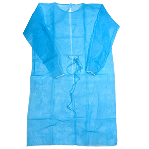 Plášť jednorázový z netkané textilie barevný
