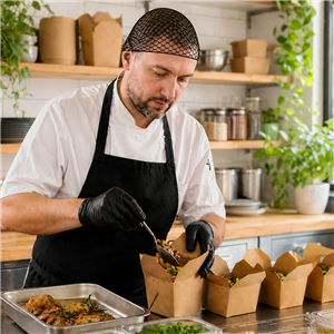 Síťka na vlasy černá