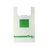 Taška BIO kompostovatelná 25+12x45 cm
