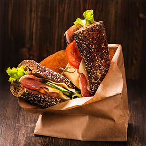 Papírový sáček EKO 22x12x29 cm hnědý