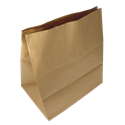 Papírový sáček EKO 32x22x36 cm hnědý s obdélníkovým dnem