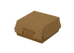 Hamburger box / krabička EKO na hamburger 115x115x60 mm kraft ideal pack®