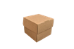 Hamburger box / krabička EKO na hamburger 118x120x106 mm kraft