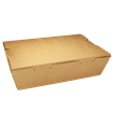 Papírový box EKO na jídlo 190x150x50 mm hnědý 1000 ml ideal pack®