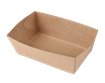 Papírová miska EKO na hranolky / fast food 135x70x45 mm kraft