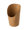 Papírový kornout EKO na hranolky 350 ml kraft
