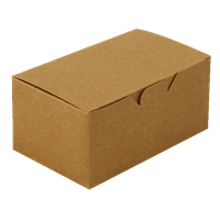 Papírový box / krabička EKO na nugety 150x91x70 mm kraft ideal pack®