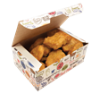 Papírový box / krabička EKO na nugety 115x75x45 mm s potiskem
