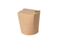 Papírový box EKO na nudle 700 ml kulaté dno kraft