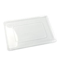 Plastové víčko PET na misku 207x127 mm transparentní 