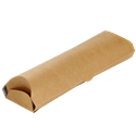 Papírová kapsa EKO na wrap / tortillu 200x70x55 mm hnědá ideal pack®
