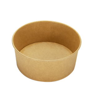 Papírová miska EKO na polévku / salát 135x57 mm 500 ml kraft