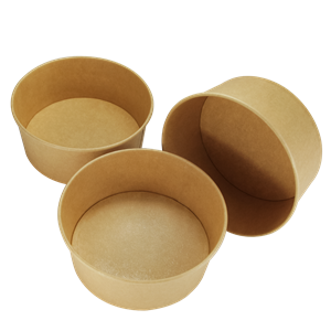 Papírová miska EKO na polévku / salát 135x57 mm 500 ml kraft