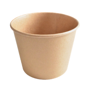 Papírová miska EKO na polévku / salát 140x105x100 mm 900 ml kraft