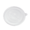 Plastové víčko PP na misku EKO na polévku / salát O135 mm transparentní