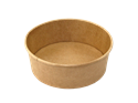 Papírová miska EKO na salát 150x130x45 mm 500 ml kraft ideal pack®