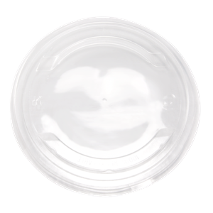 Plastové víčko PET na misku EKO na salát O150 mm transparentní
