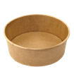 Papírová miska EKO na salát 168x147x64 mm 1090 ml kraft
