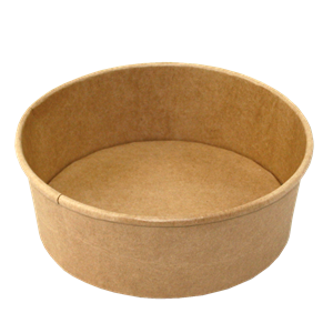 Papírová miska EKO na salát 168x147x64 mm 1090 ml kraft