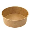 Papírová miska EKO na salát 185x160x70 mm 1300 ml kraft