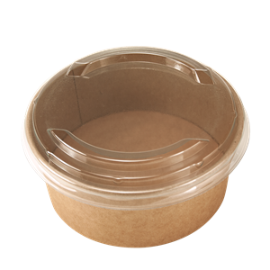 Papírová miska EKO na salát 185x160x70 mm 1300 ml kraft