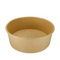 Papírová miska EKO na salát 183x160x65 mm 1300 ml kraft ideal pack®