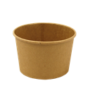 Papírová miska EKO na polévku 230 ml kraft 
