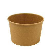 Papírová miska EKO na polévku 230 ml kraft 