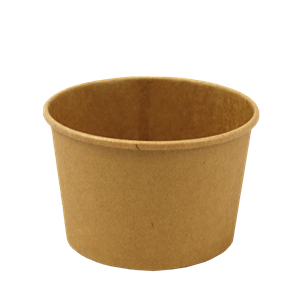 Papírová miska EKO na polévku 230 ml kraft 