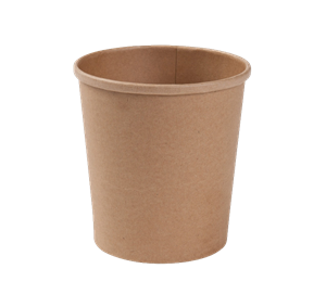 Papírová miska EKO na polévku 340 ml kraft