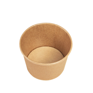 Papírová miska EKO na polévku 300 ml kraft 