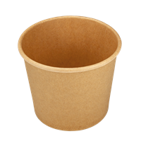Papírová miska EKO na polévku 300 ml kraft ideal pack®